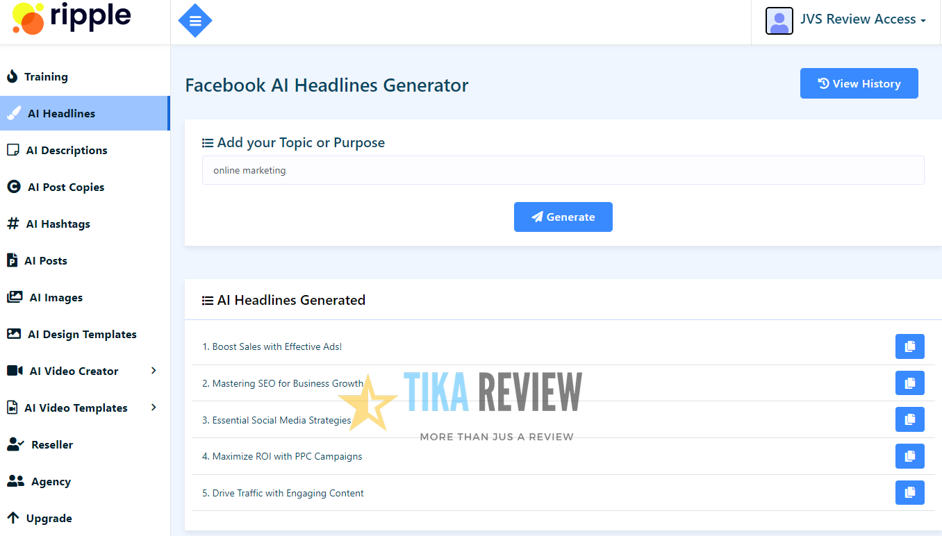 Ripple App Review - AI Powerhouse To Dominate Facebook