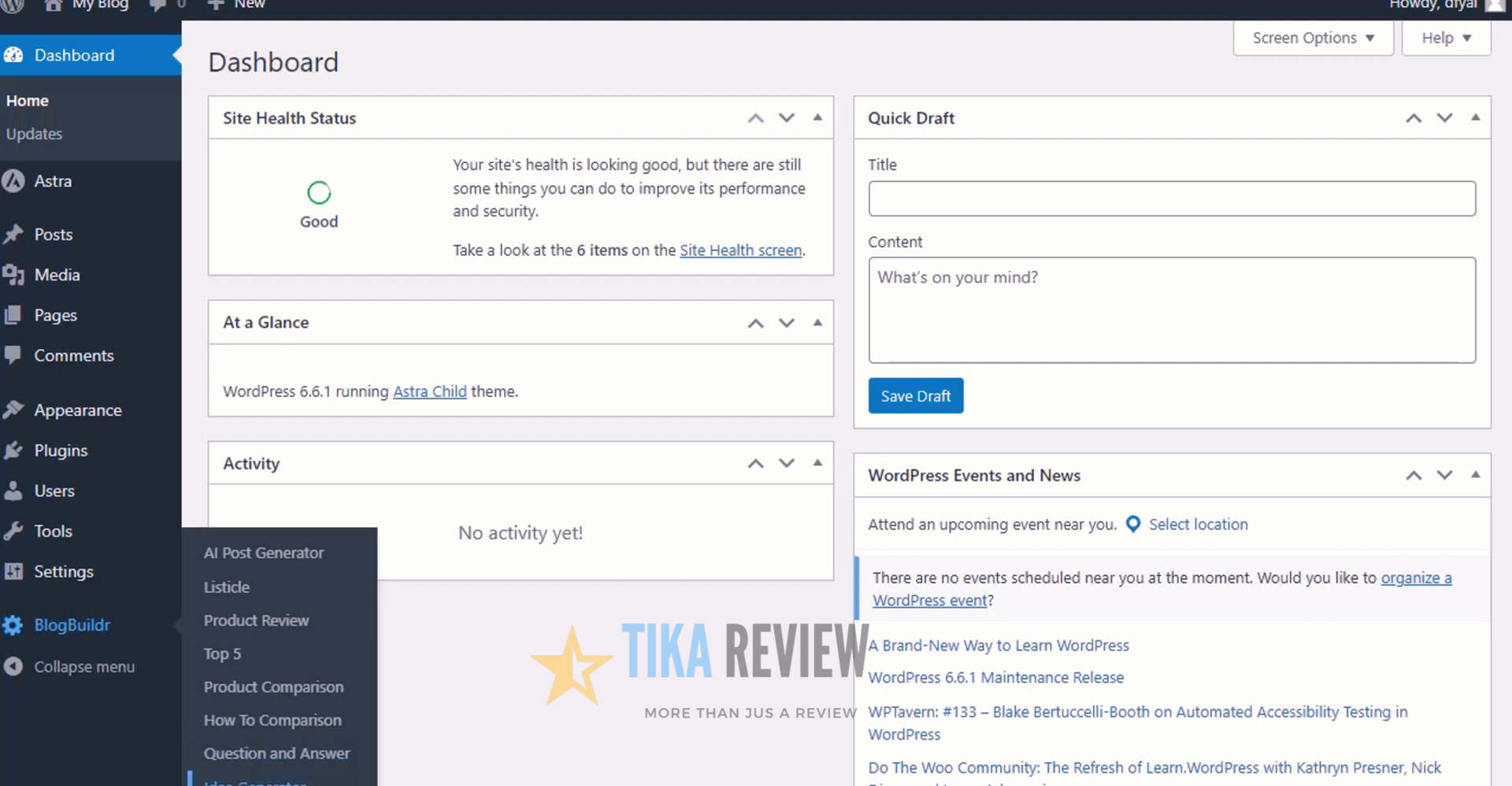 BlogBuildr AI Review: AI-Driven Affiliate Site Builder