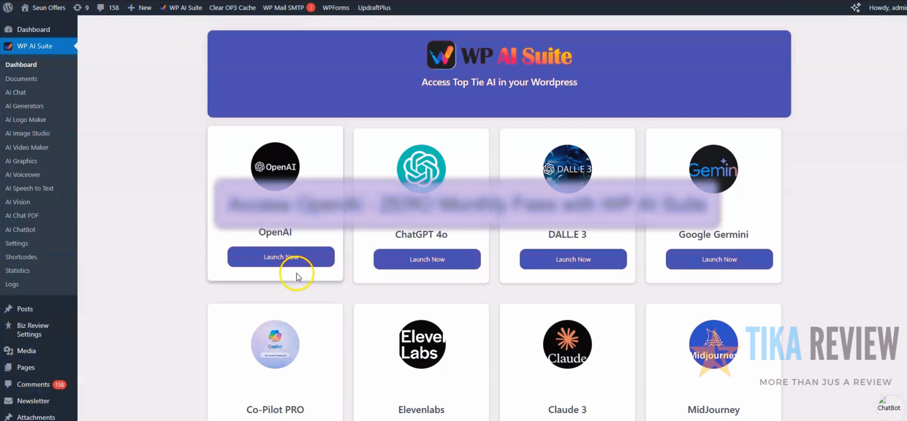 WP AI Suite Review: All-in-One AI for WordPress Users