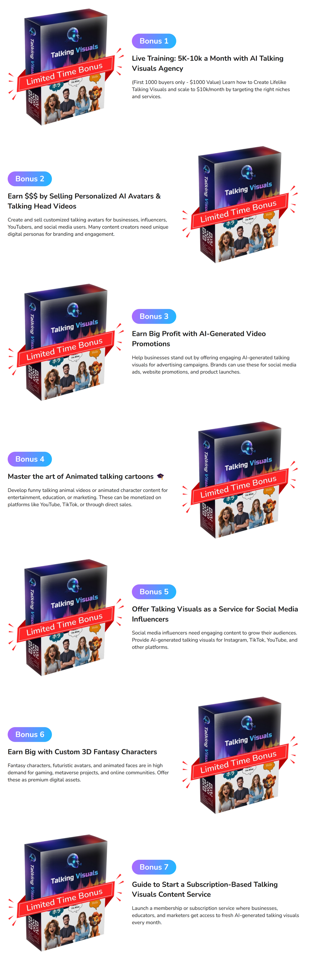 Talking Visualised Talking Visuals Review: Stunning AI Videos in Seconds