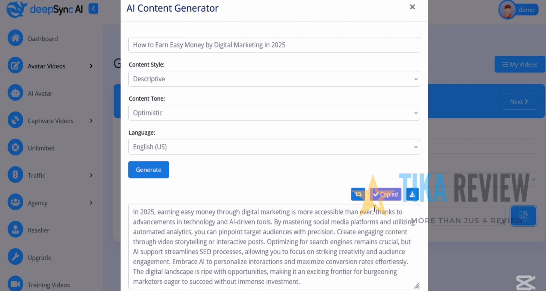 DeepSync AI Review: Faceless YouTube Success Unleashed