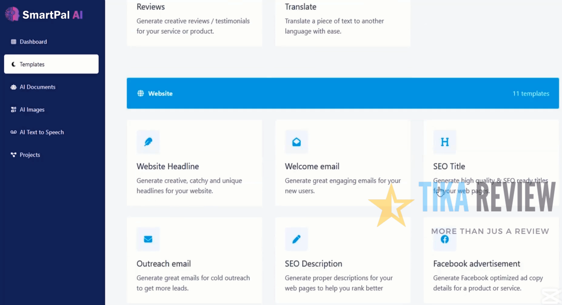 SmartPal AI Review: Build Websites & Videos in Seconds 11 SmartPal AI Demo