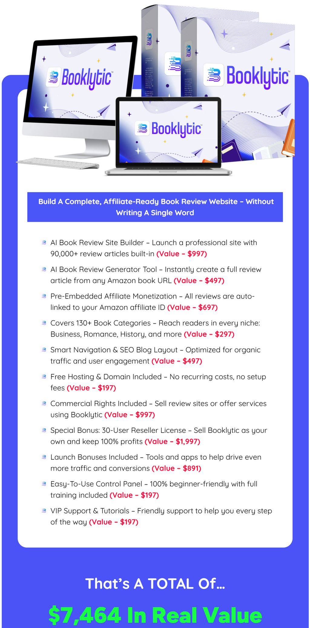 Booklytic Review: Build Book Sites with AI in Minutes