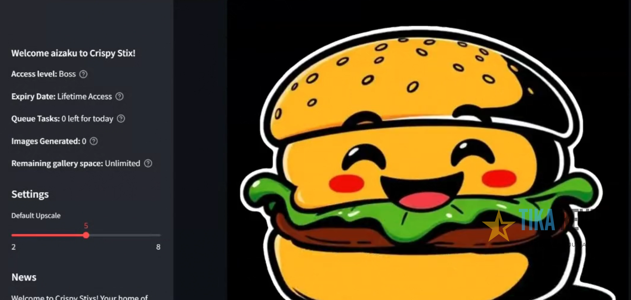 Crispy Stix Review: Easy Sticker Maker for Passive Income 6 Crispy Stix Demo