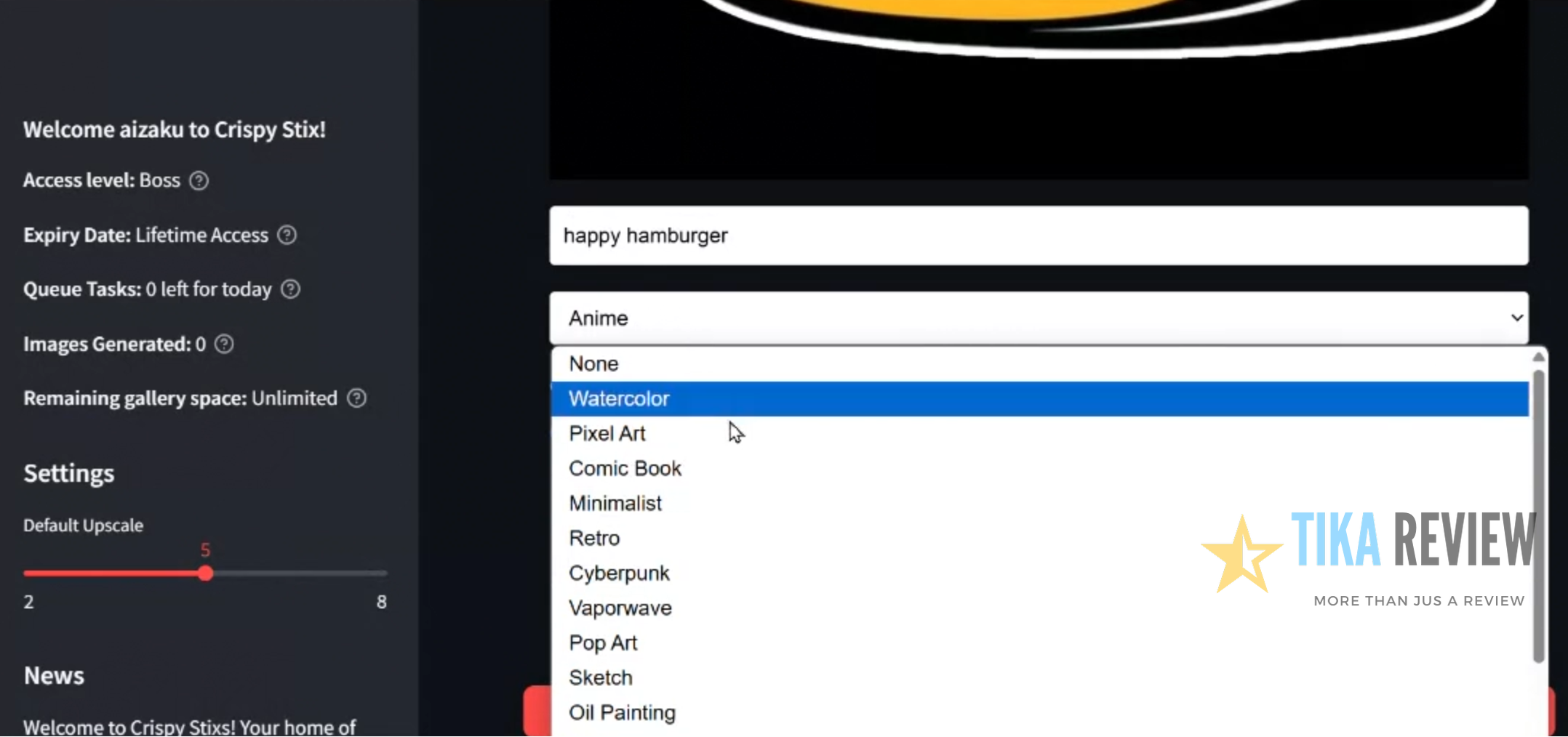 Crispy Stix Review: Easy Sticker Maker for Passive Income 7 Crispy Stix Demo