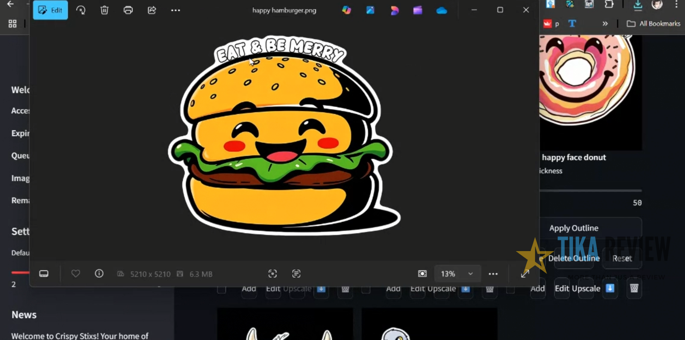 Crispy Stix Review: Easy Sticker Maker for Passive Income 10 Crispy Stix Demo