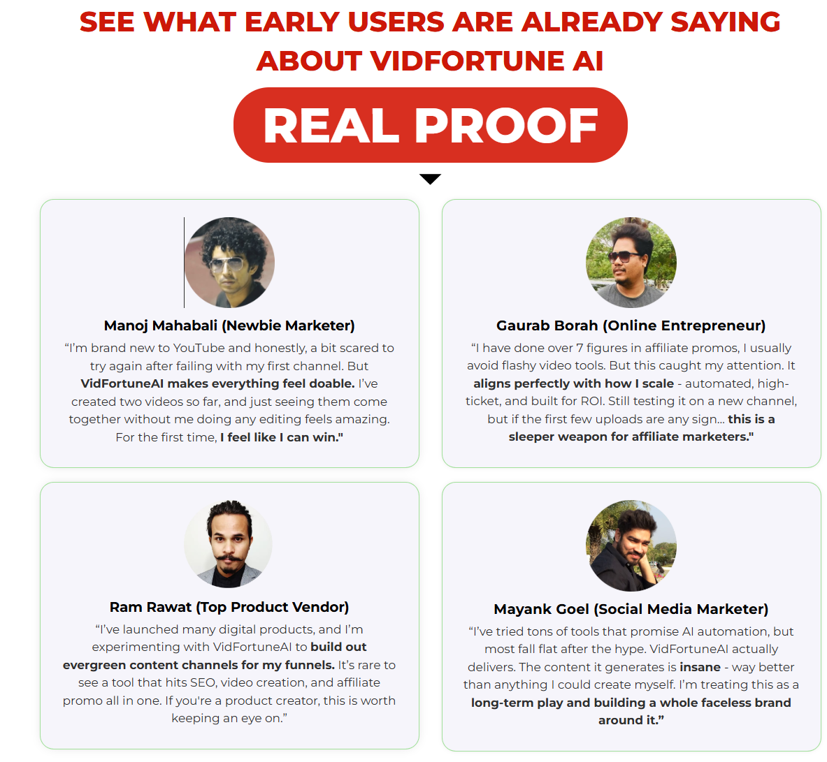 VidFortune AI Review: Rank & Earn with AI-Powered Videos 18 VidFortune AI Demo