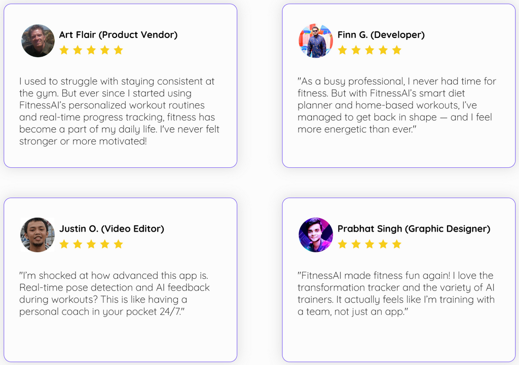 Fitness AI Review | Bonuses | OTO | Discount Code | Demo 27 fitness-ai-review-saying