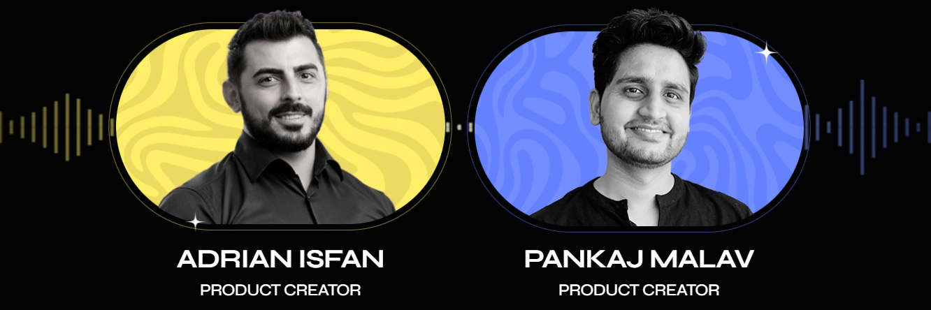 Adrian Isfan and his partner Pankaj Malav