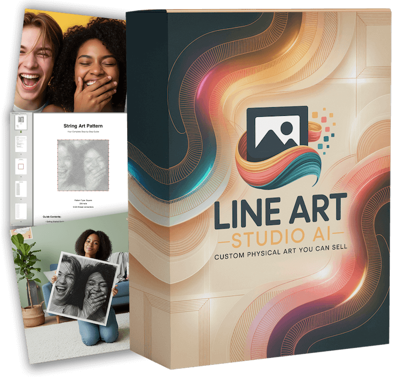 Line Art Studio AI Review: Photo to DIY Kit in Seconds!