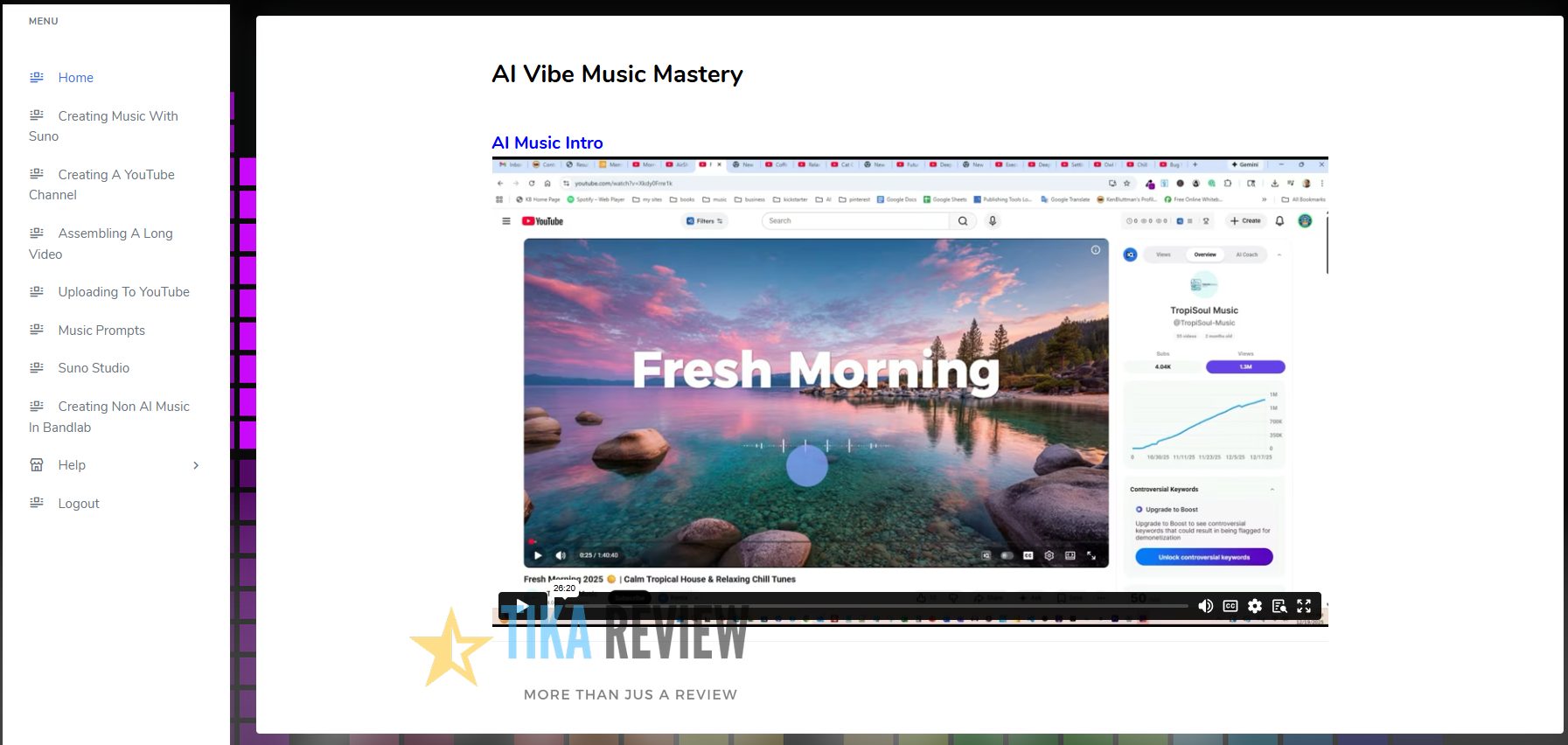 Random Guru AI Vibe Music Mastery Review: Suno AI Passive Earnings