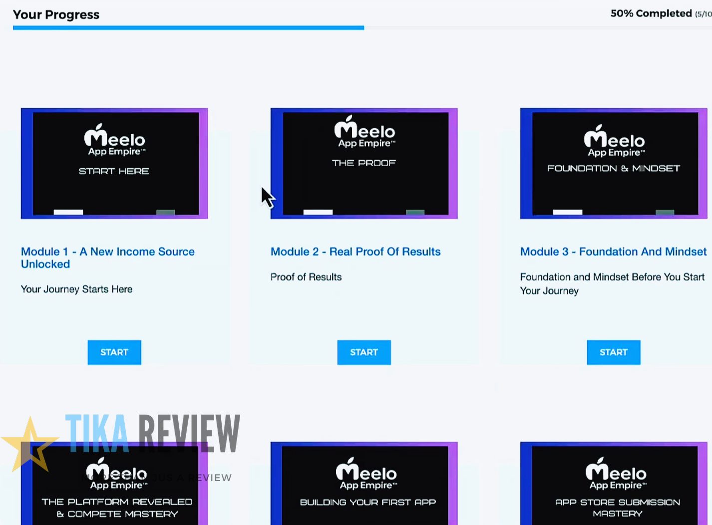 Meelo App Icon Meelo App Empire Review: No-Code iOS App Course 2026