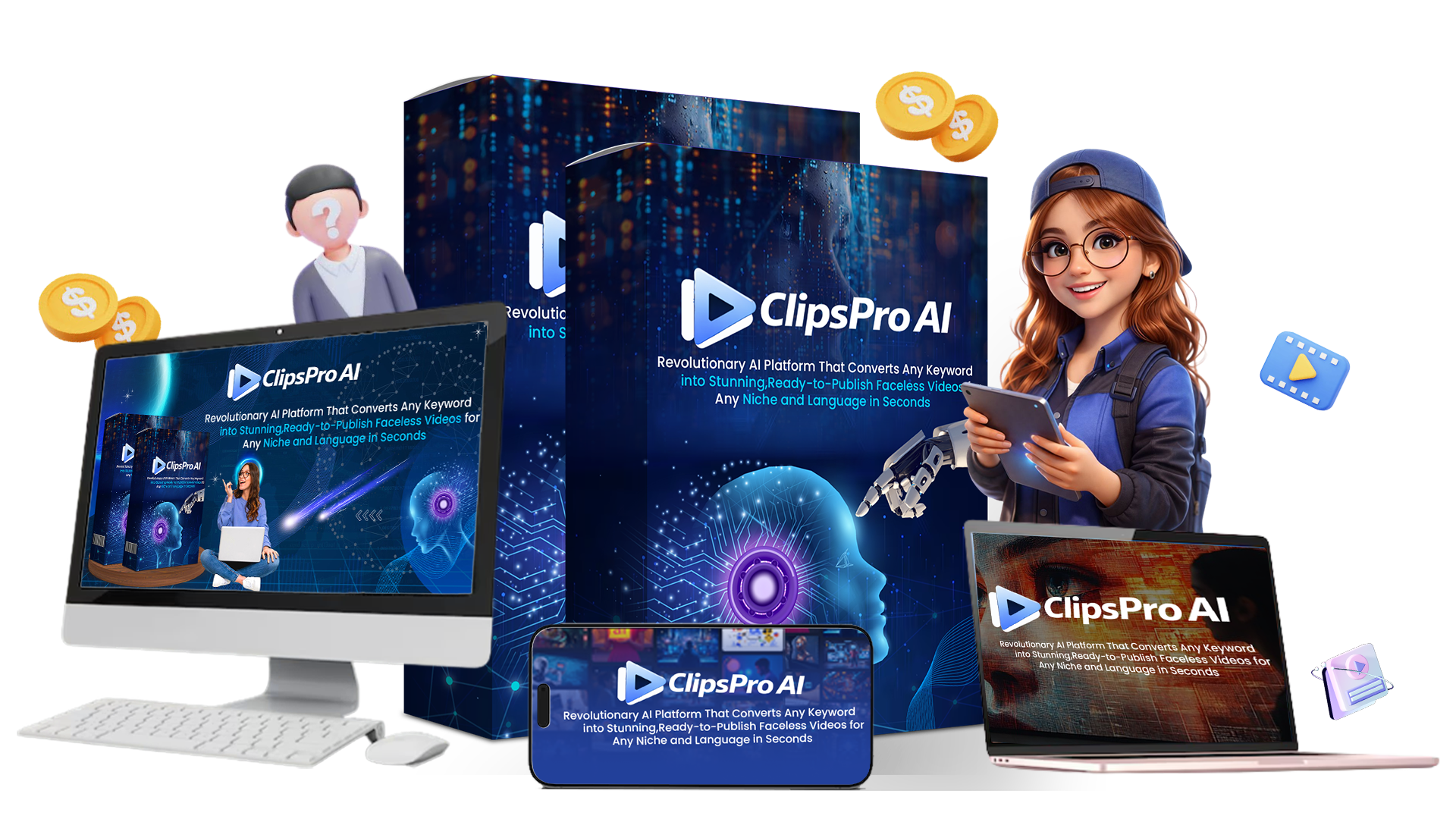 ClipsPro AI Review: 10X Faster Faceless Video Creation