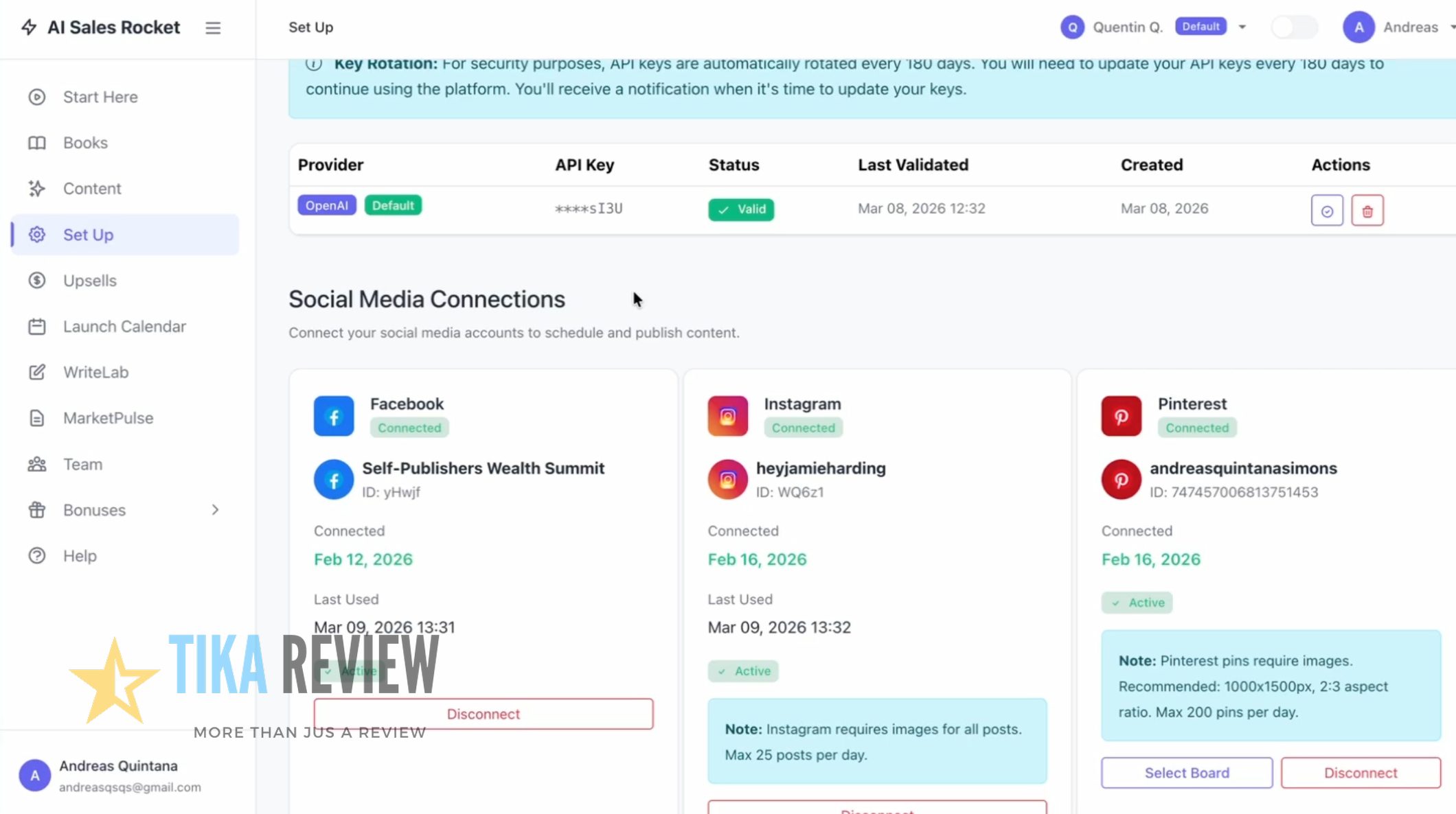AI Sales Rocket Demo