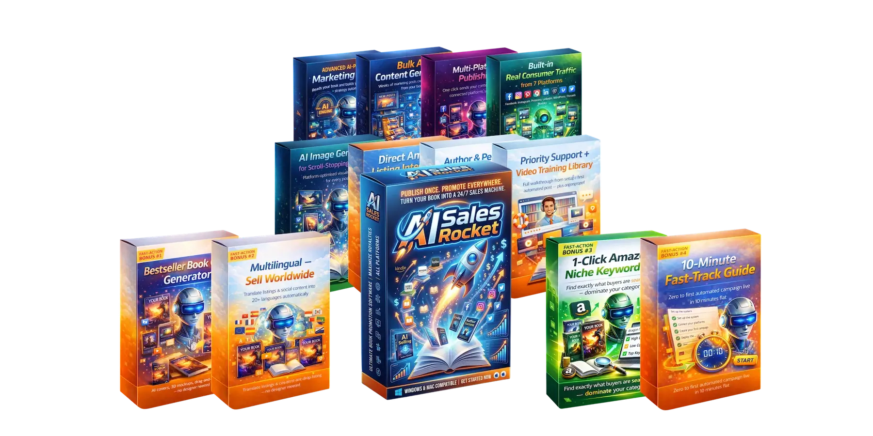 Comparison With Competitors of AI Sales Rocket